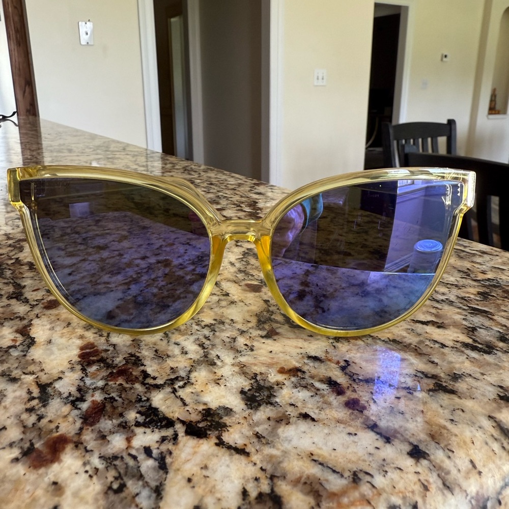 Von Zipper Fairchild Sunglasses in Yellow